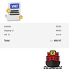 Shipping Rates & VAT Settings